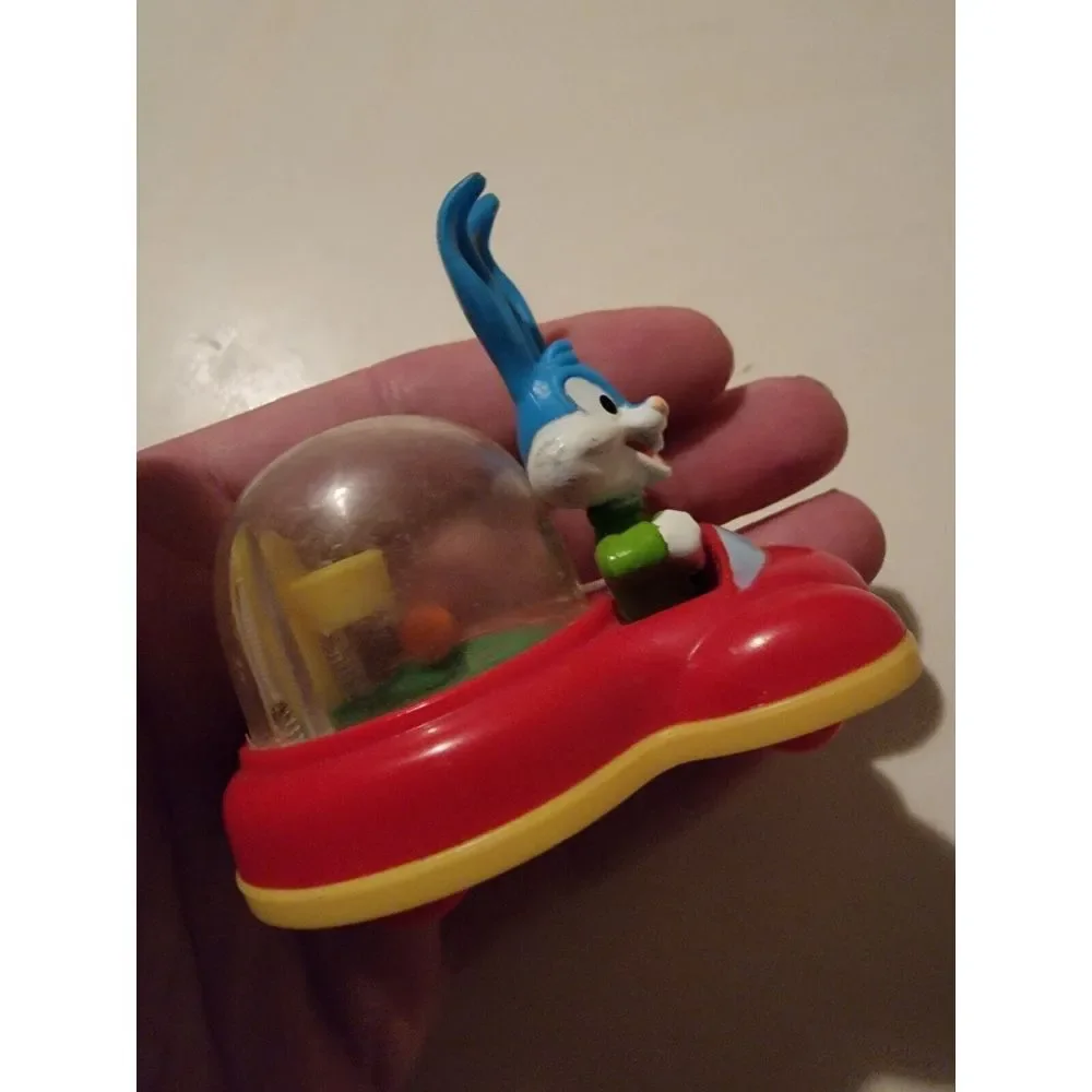 Vintage 1992 Warner Brothers Looney Tunes Bugs Bunny Car Basketball 3
